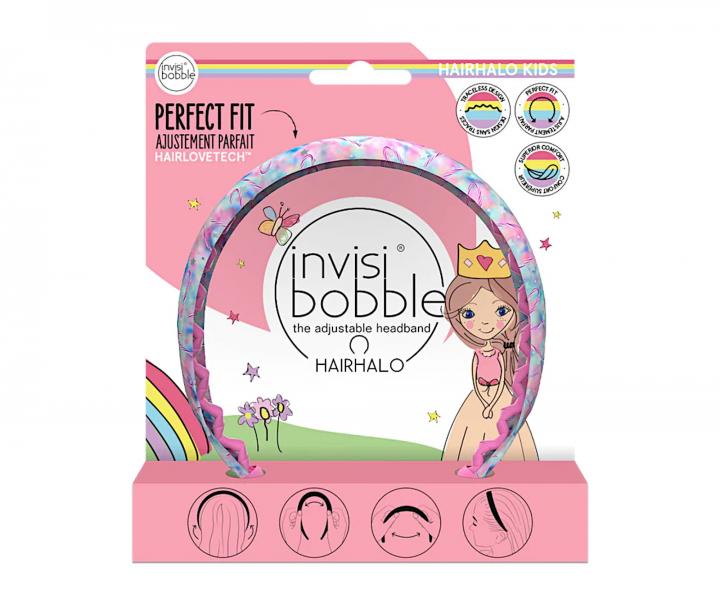 Opaska do wosw dla dzieci Invisibobble Kids Hairhalo Cotton Candy Dreams
