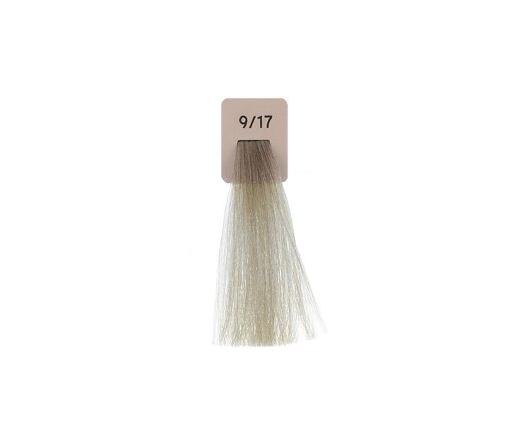 Farba do wosw Inebrya Color 100 ml - Cashmere 9/17 bardzo jasny blond zimny popielaty
