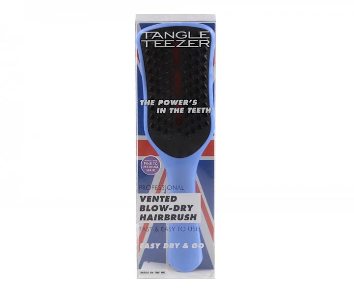 Szczotka do suszenia wosw paska Tangle Teezer Easy Dry & Go Vented Hairbrush - niebieska