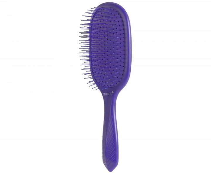 Szczotka do rozczesywania w�os�w Sibel Wet Brush Graffiti - fioletowa