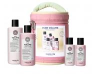 Zestaw upominkowy nadaj�cy obj�to�� cienkim w�osom Maria Nila Pure Volume Beauty Bag + kosmetyczka gratis