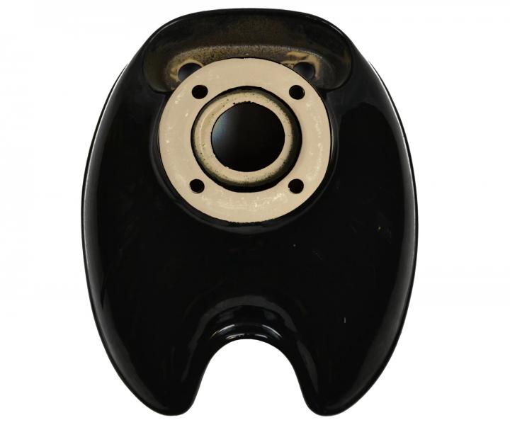 Umywalka ceramiczna do myjni fryzjerskiej Detail - czarna - rednica odpywu 10 cm