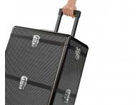 Profesjonalny kufer fryzjerski i kosmetyczny Sibel - czarny