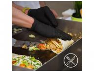 Rkawiczki lateksowe Espeon Latex Black - 100 szt - czarne - M