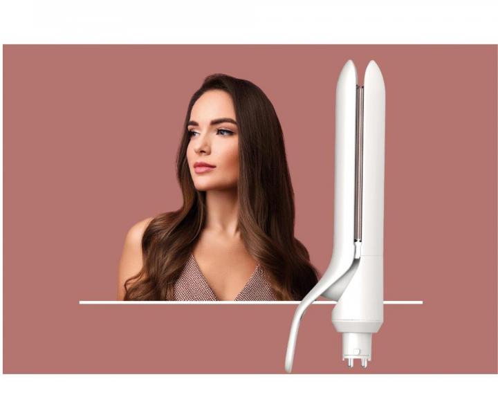 Wielofunkcyjna lok�wka do w�os�w Sencor 5in1 Curler & Straightener SHS 8700RS - bia�a