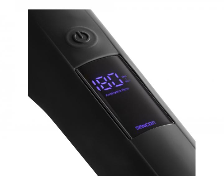 Golarka rotacyjna z trymerem samoczyszczca Sencor SMS 7000BK - czarna