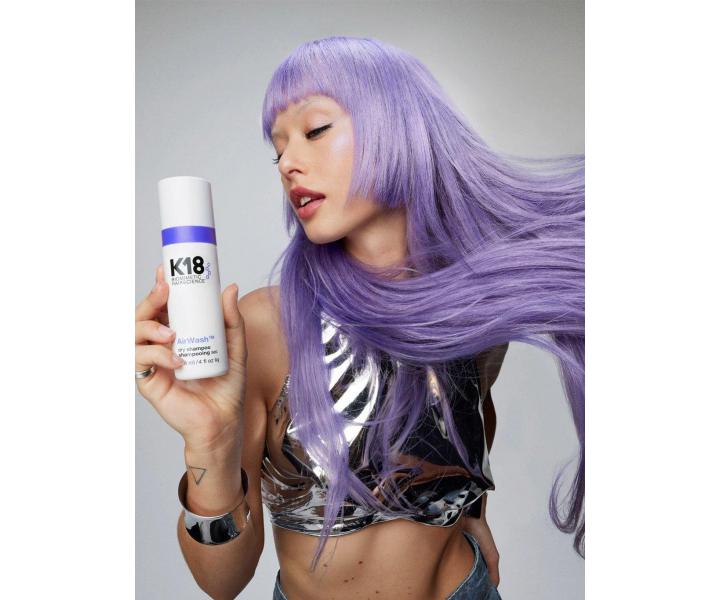 Suchy szampon bez aerozolu K18 AirWash Dry Shampoo - 118 ml