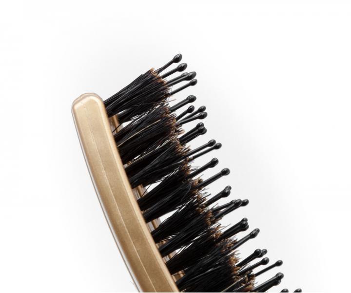 Szczotka Olivia Garden Fingerbrush Combo Medium Trinity Edition - z�ota