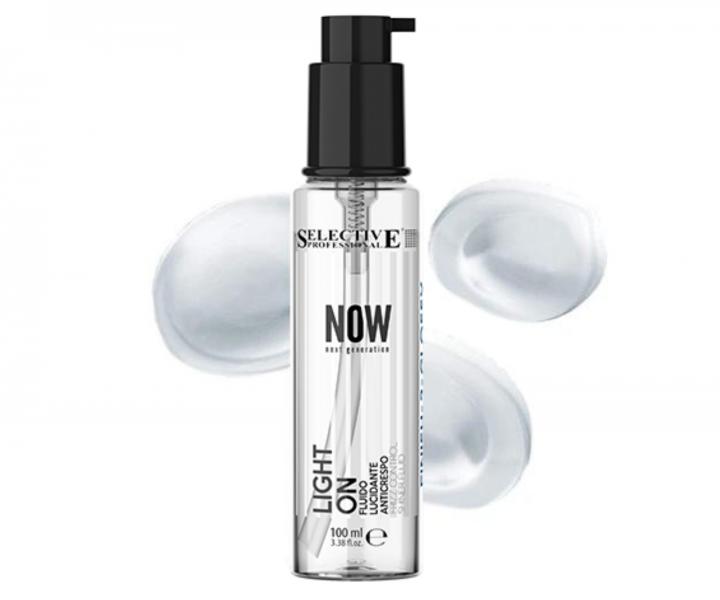 Serum wygadzajce zapobiegajce puszeniu si wosw Selective Professional Now Light On - 100 ml