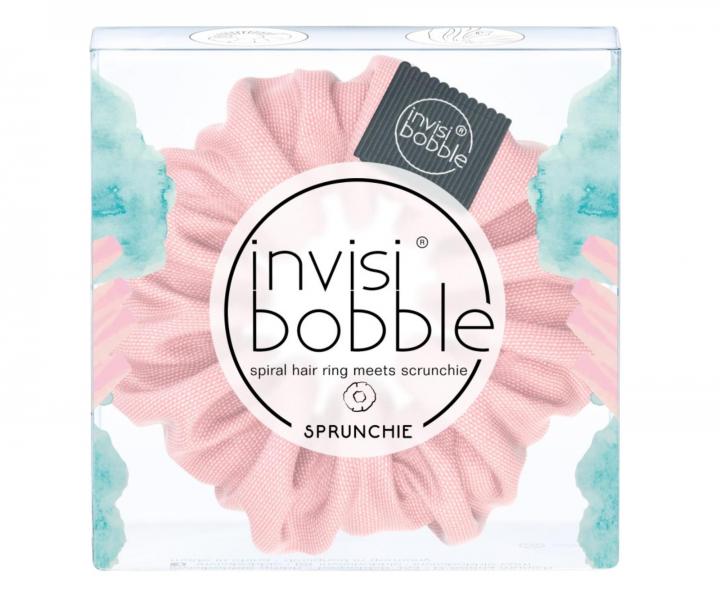 Ozdobna gumka spiralka Invisibobble Sprunchie No Morals, But Corals - rowa