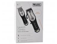 Profesjonalny zestaw maszynki do strzyenia i trymera Wahl Launch Combo 3028732 - czarno-srebrny