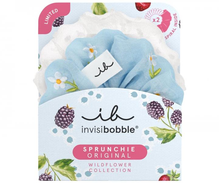 Ozdobne gumki spiralki do w�os�w Invisibobble Sprunchie Wildflower Sunthreads - 2 szt.