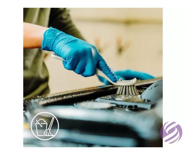 Rkawiczki nitrylowe Espeon Nitril Comfort - 100 szt - niebieskie - S