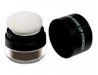 Puder do maskowania odrost�w i siwych w�os�w Sibel Hair Make-up Powder - ciemny br�z - 3 g
