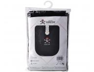 Mska peleryna do strzyenia wosw i brody Barbertime Black Pro Barber Cape XL - czarna