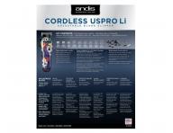 Profesjonalna maszynka do wosw Andis Cordless USPro Li Sugar Skull 73090