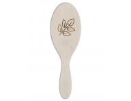 Szczotka do wosw bambusowa owalna Olivia Garden EcoHair Detangler EH-DET - jasnobrzowa