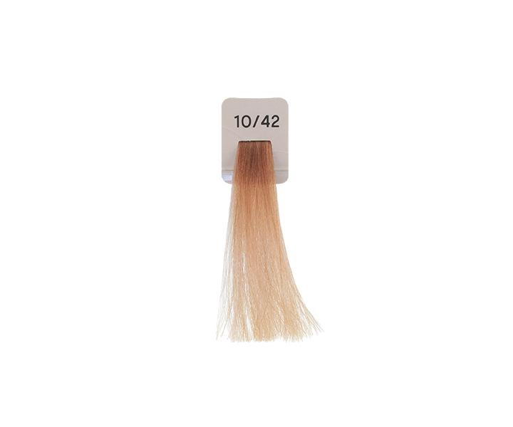Farba do wosw Inebrya Color 100 ml - Cognac 10/42 jasny platynowy blond miedziany opalizujcy