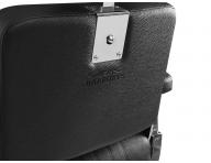 Fotel fryzjerski barberski Sibel Barburys Jethro - czarny