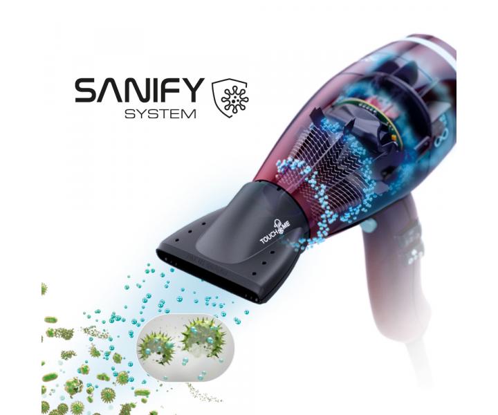 Suszarka do wosw Valera Swiss Nano4Ever eQ - 2200 W - czerwona