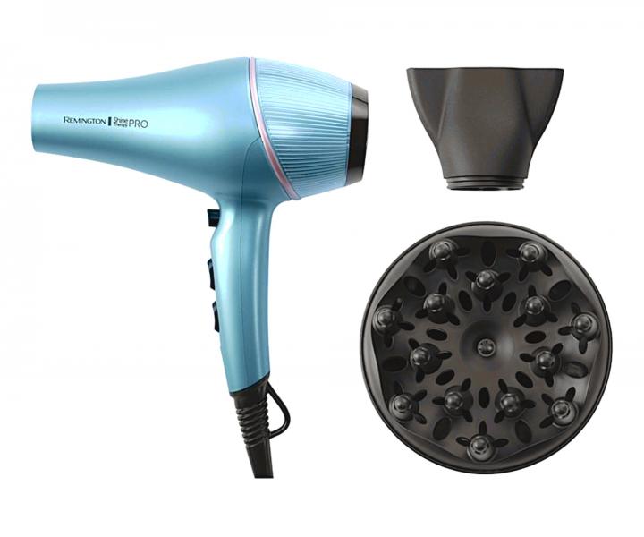 Suszarka do wosw Remington Shine Therapy Pro AC9300 - 2200 W - turkusowa