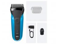 Golarka foliowa Braun Series 3 310s - czarno-turkusowa