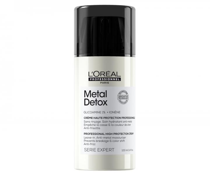 Zestaw upominkowy do w�os�w farbowanych i zniszczonych Lor�al Professionnel Serie Expert Metal Detox Trio
