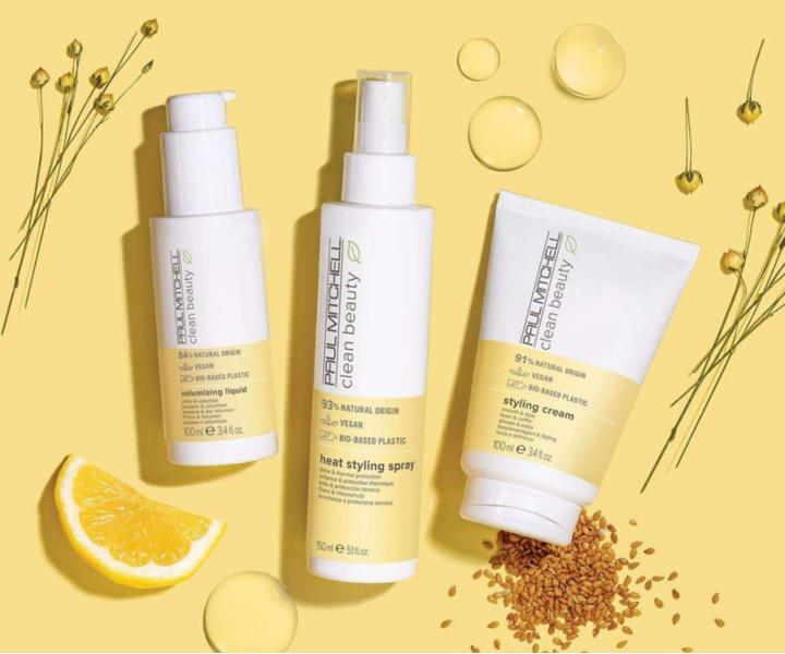 Serum do stylizacji nadaj�ce obj�to�� cienkim w�osom Paul Mitchell Clean Beauty Volumizing Liquid - 100 ml