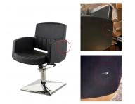 Fotel fryzjerski Detail Fast - czarny - II. jako�� - rozdarta ekosk�ra