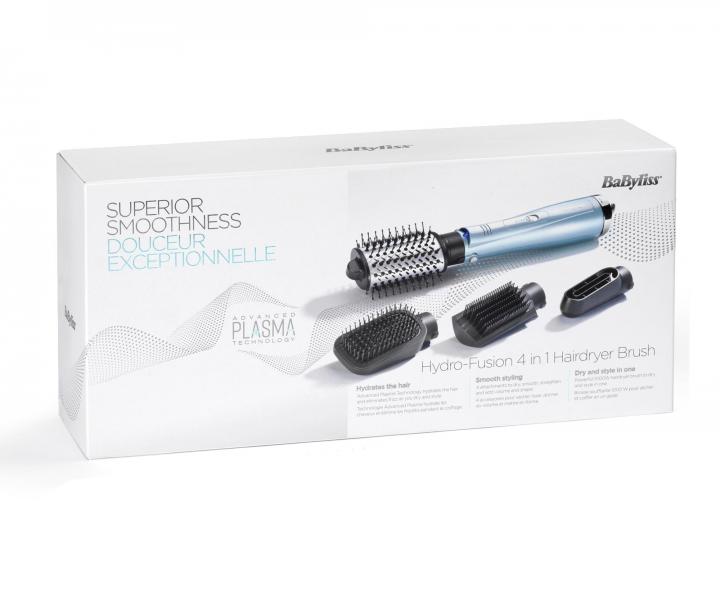 Suszarko-lokwka do wosw z podwjn jonizacj Babyliss Hydro-Fusion 4in1 - 1000 W - jasnoniebieska