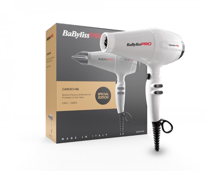 Profesjonalna suszarka do w�os�w BaByliss Pro Caruso-HQ Ionic - 2400 W - bia�a