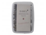 Kok�wka do w�os�w prosta Sibel - 7 cm - 500 g - br�zowa