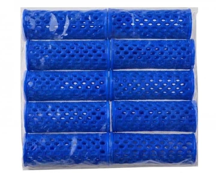 Wa�ki plastikowe do w�os�w Bellazi - �rednica 15 mm - 10 szt. - niebieskie (bonus)