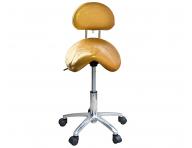 Taboret na kkach z oparciem Detail T2 - zoty (30)