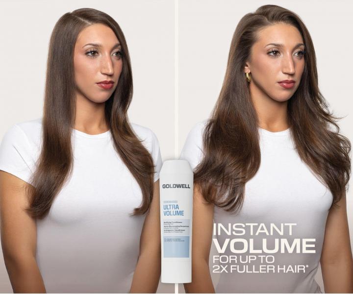 Od�ywka nadaj�ca obj�to�� w�osom cienkim i oklapni�tym Goldwell Dualsenses Ultra Volume Bodifying Conditioner - 200 ml
