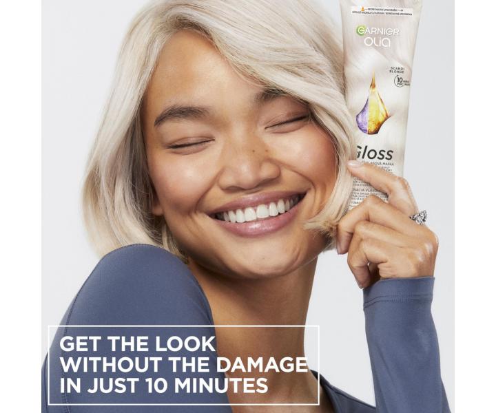 Maska tonuj�ca do w�os�w Garnier Olia Gloss Scandi Blonde - 150 ml - ch�odny blond