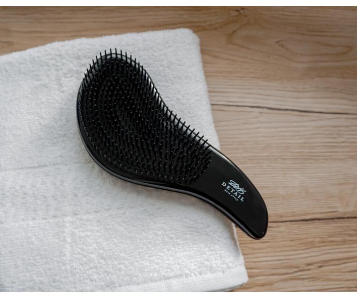 Szczotka do rozczesywania w�os�w Detail - Hair style Detangling Brush - czarna