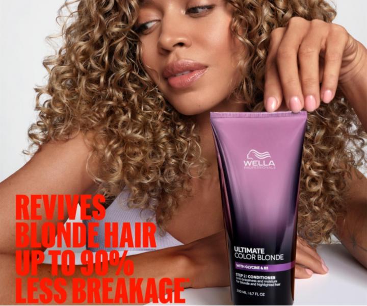 Od�ywka neutralizuj�ca do w�os�w blond i z pasemkami Wella Professional Ultimate Color Blonde Conditioner - 200 ml