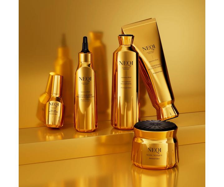 Suchy olejek nadaj�cy po�ysk i mi�kko�� wszystkim rodzajom w�os�w Neqi Dry Oil Diamond Glass - 50 ml