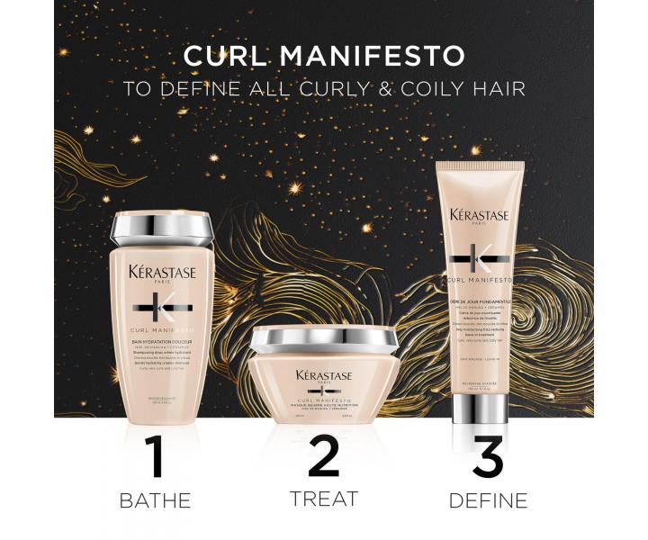 Zestaw upominkowy nawil�aj�cy i od�ywiaj�cy do w�os�w falowanych i kr�conych K�rastase Curl Manifesto