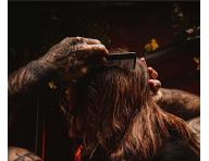 Karbonowy grzebie do wosw i brody Angry Beards Dual Comb