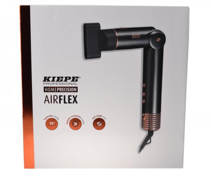 Wielofunkcyjna suszarko-lok�wka do stylizacji z sze�cioma nasadkami Kiepe Professional Home Precision AirFlex - 1500 W - czarna