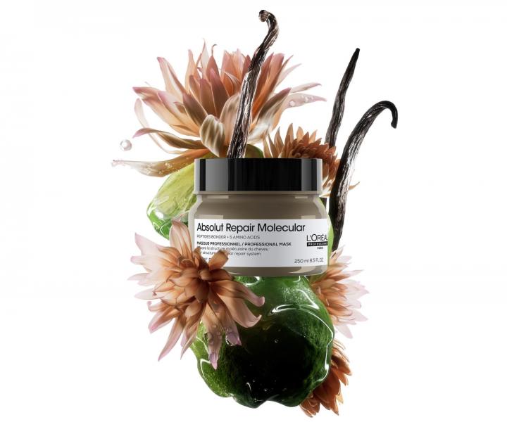 Maska do wosw zniszczonych Loral Professionnel Serie Expert Absolut Repair Molecular - 250 ml