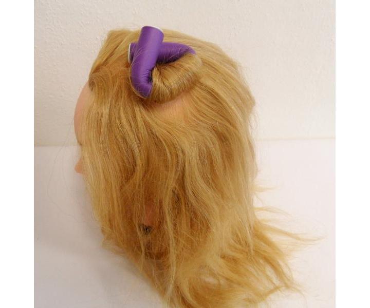 Elastyczne papiloty do wosw Hairway rednica - 10 mm, zielone - 12 szt