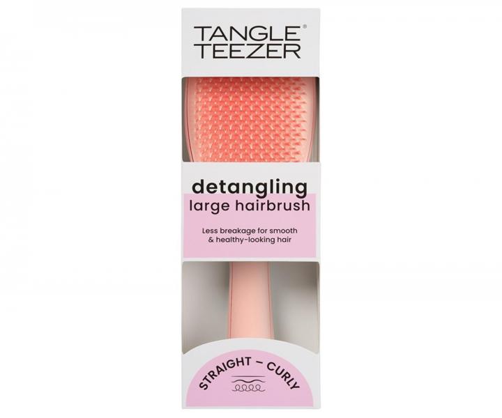 Szczotka do rozczesywania wosw Tangle Teezer The Ultimate Detangler Large Peach Glow - brzoskwinia - 23 x 7 cm
