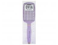 Szczotka do rozczesywania i suszenia w�os�w z w�osiem dzika i nylonowym Sister Young Ovia Hair Brush - fioletowa