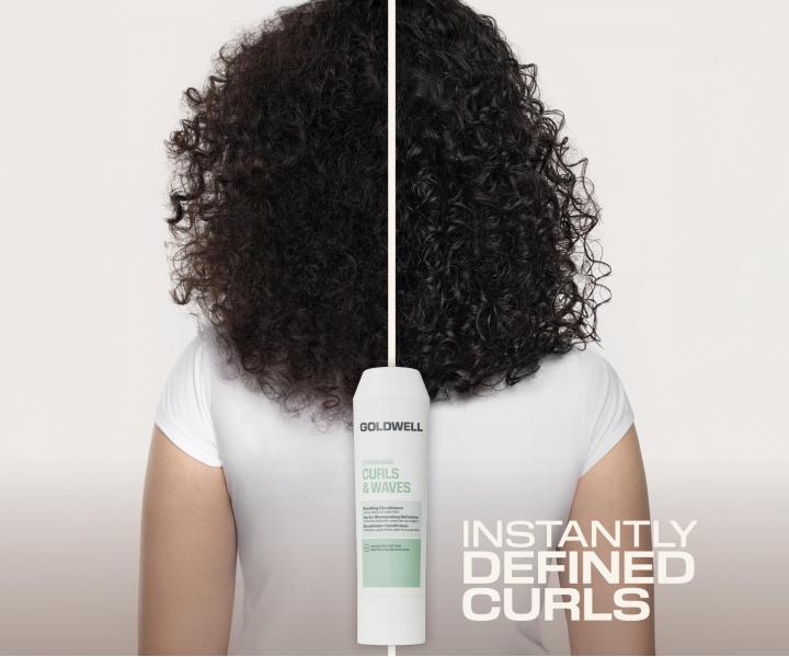 Od�ywka nawil�aj�ca do w�os�w falowanych i kr�conych Goldwell Dualsenses Curls & Waves Bundling Conditioner - 200 ml