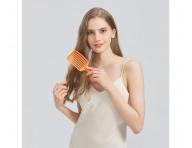 Szczotka do rozczesywania i suszenia w�os�w z w�osiem dzika i nylonowym Sister Young Ovia Hair Brush - pomara�czowa
