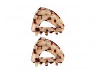 Klamry do w�os�w Invisibobble Clipstar XS All Stars Golden Caddie - 2 szt. - bursztynowy br�z