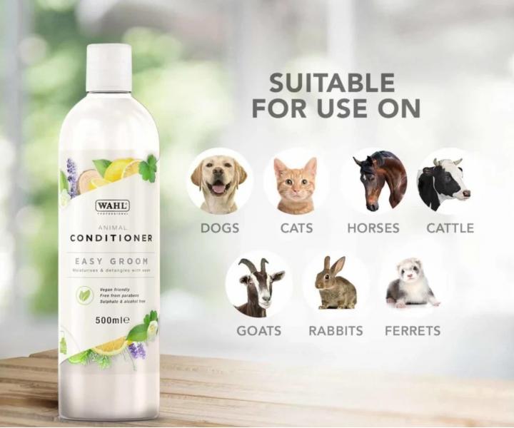 Od�ywka u�atwiaj�ca rozczesywanie sier�ci zwierz�t Wahl Professional Animal Conditioner Easy Groom - 500 ml - koncentrat